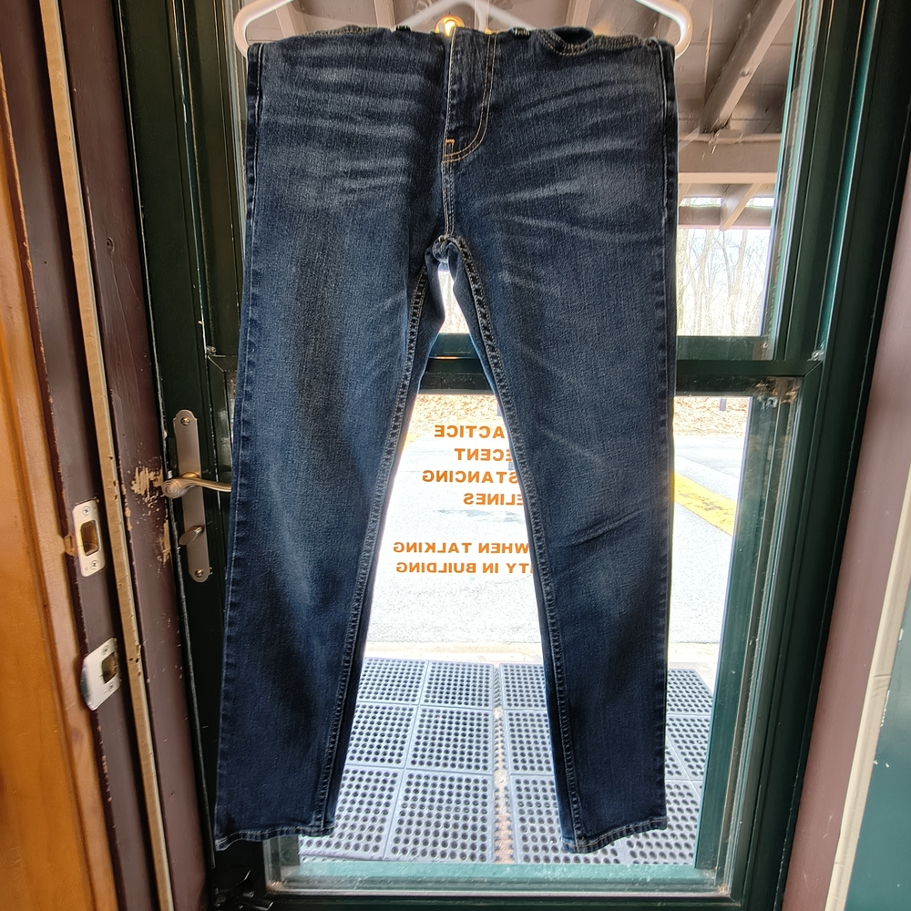 Hollister Skinny Epic Flex Women's 26x30 Dark Blue Jeans